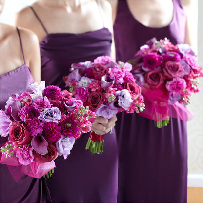 Bridesmaid's Garden Bouquet – D'FLOR FLOWERS BOUTIQUE, San Juan PR