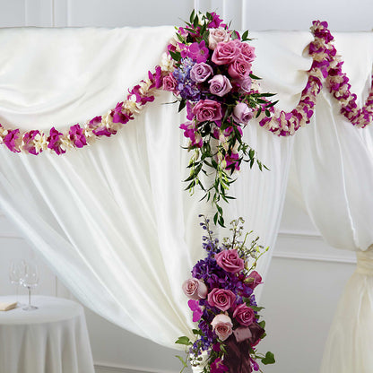 Color & Light Chuppah Decor – D'FLOR FLOWERS BOUTIQUE, San Juan PR